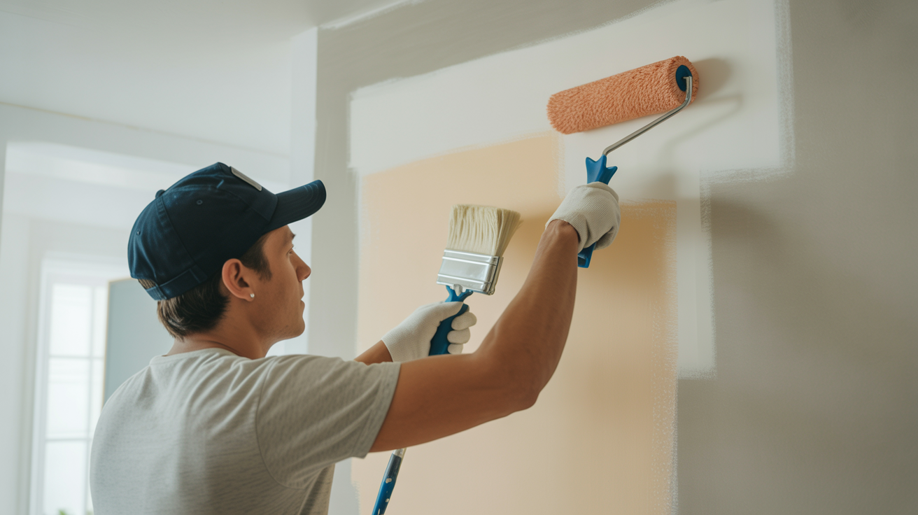 Professionelle Farbauftragung Professionelle Farbauftragung